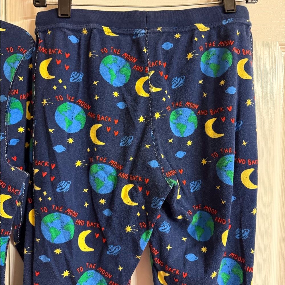 HANNA ANDERSSON WOMEN'S ORGANIC LOVE YOU TO THE MOON PAJAMAS - Picture 6 of 7